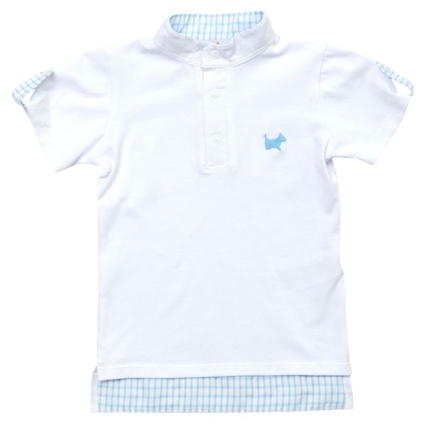 Mini Squares Boy Polo