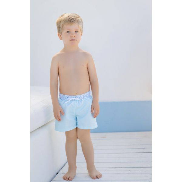  Blue Ditsy Floral Trunks