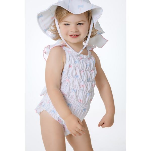Bows Frilled Swimsuit  