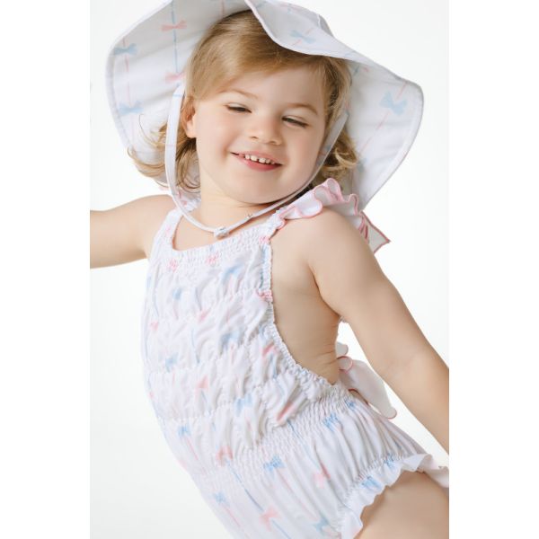 Bows Frilled Swimsuit  