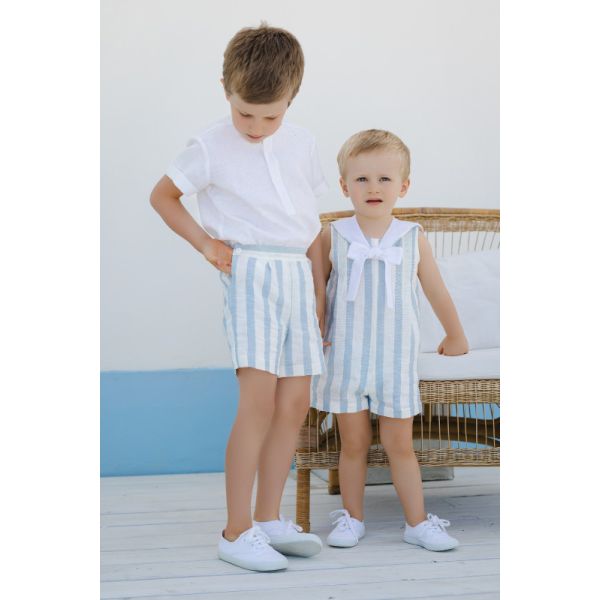  Blue Sailor Boy Shorts