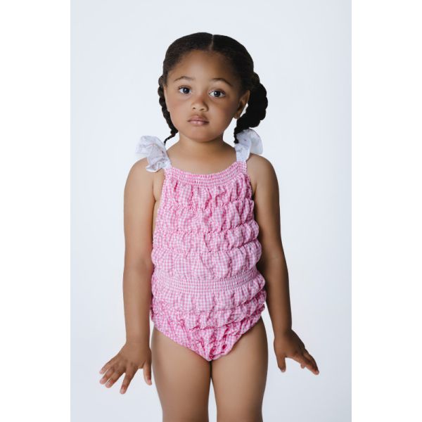 Bunnies Cotton Frilled Swimsuit