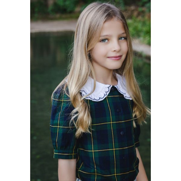 Navy Tartan Shirt