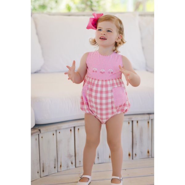 Cherries Picnic Romper