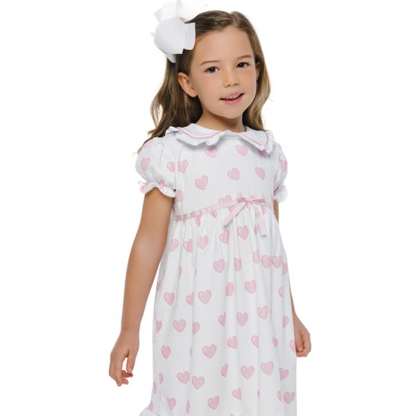 Hearts Pink Nightgown